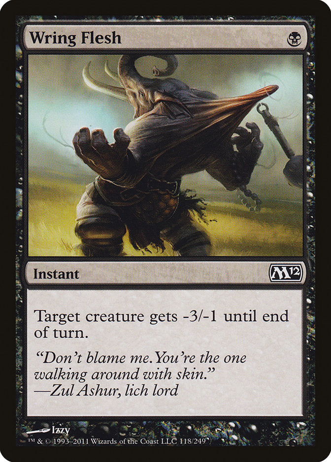 Wring Flesh [Magic 2012] (M12 118)