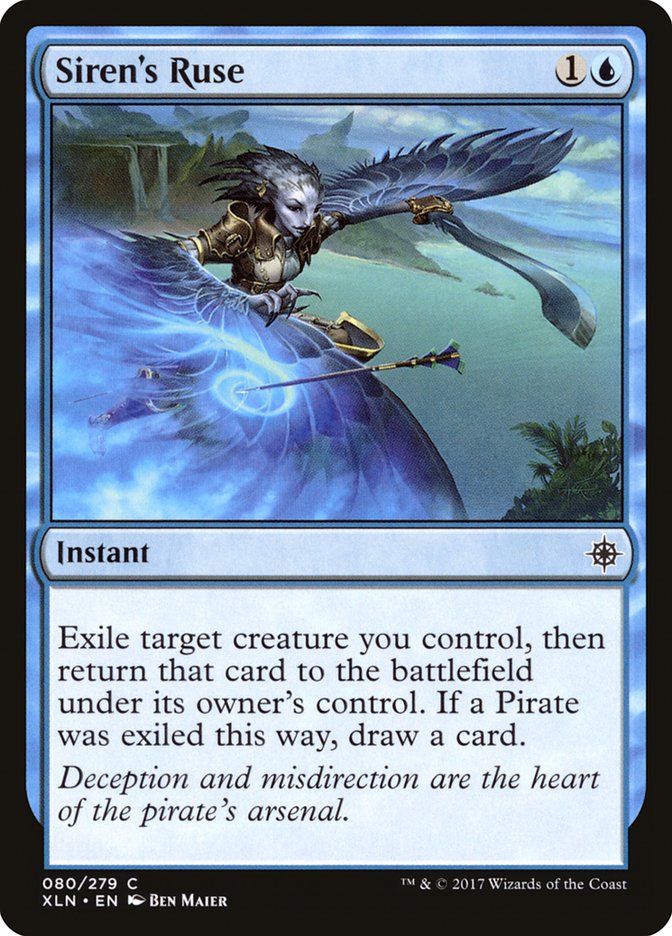 Siren's Ruse [Ixalan] (XLN 80)