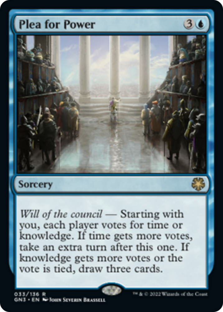 Plea for Power [Game Night 2022]
