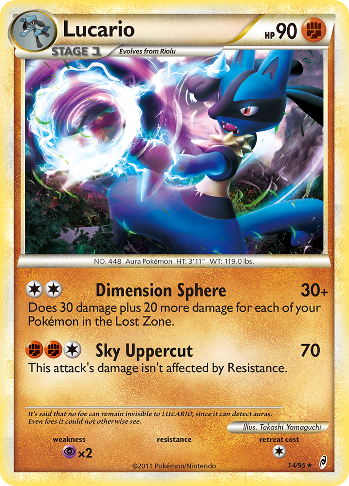 Lucario (14/95) [Call of Legends]