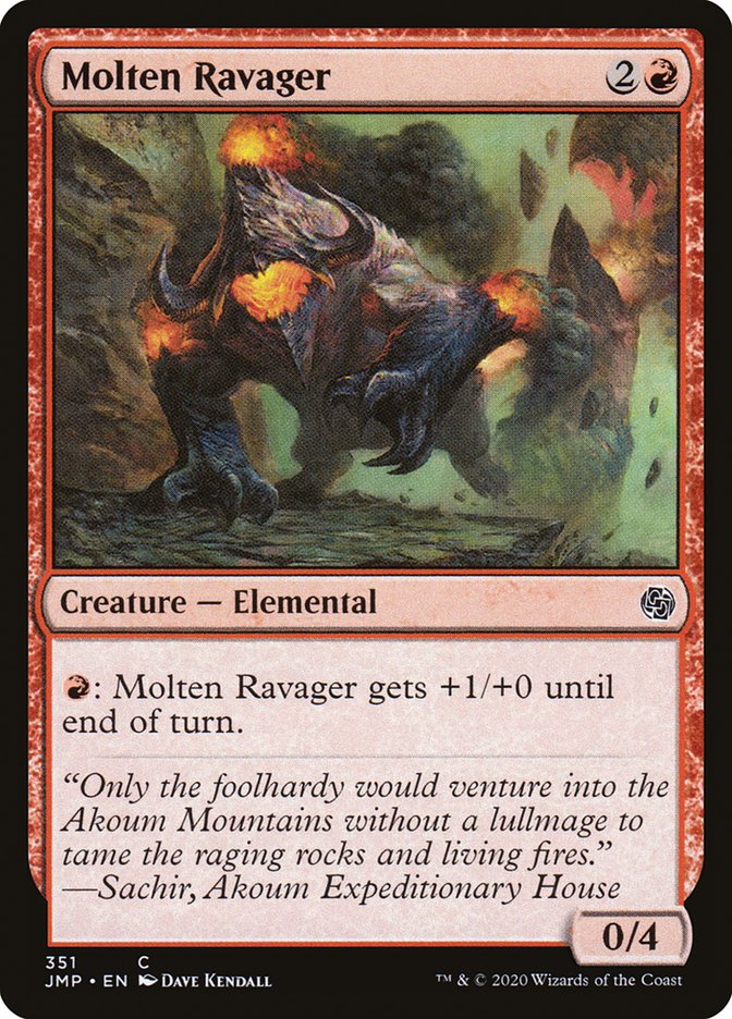 Molten Ravager [Jumpstart] (JMP 351)