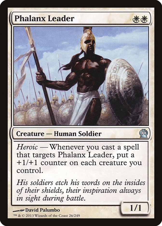 Phalanx Leader [Theros] (THS 26)