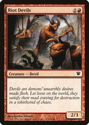 Riot Devils [Innistrad] (ISD 160)