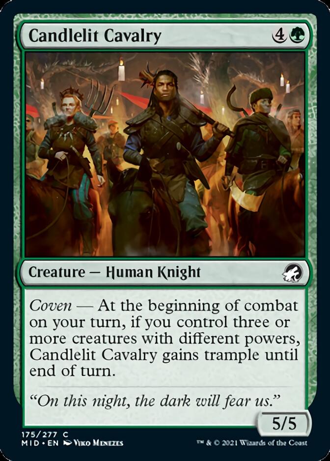 Candlelit Cavalry [Innistrad: Midnight Hunt] (MID 175)