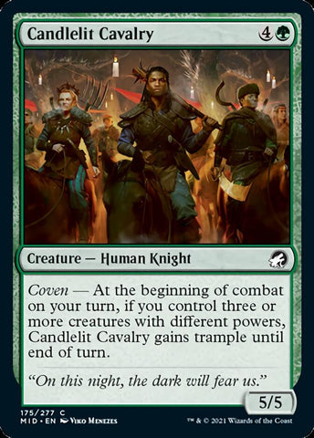 Candlelit Cavalry [Innistrad: Midnight Hunt] (MID 175)