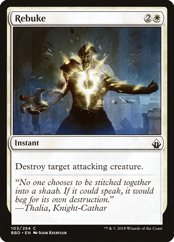 Rebuke [Battlebond] (BBD 103)