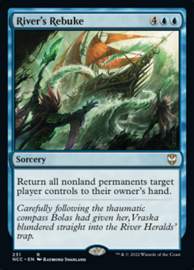 River's Rebuke [Streets of New Capenna Commander] (NCC 231)