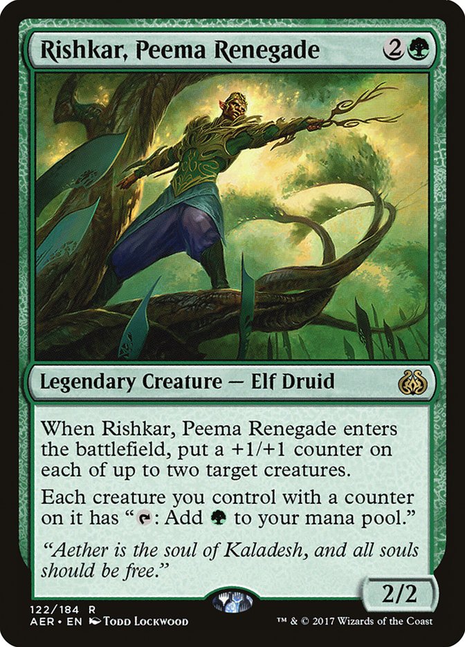 Rishkar, Peema Renegade [Aether Revolt] (AER 122)