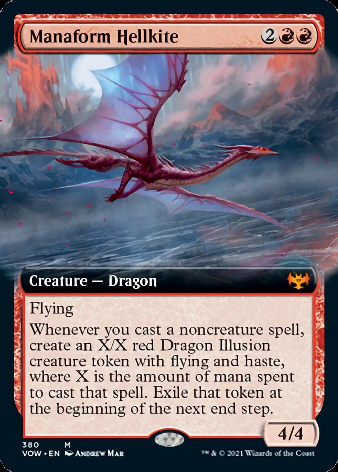 Manaform Hellkite (Extended) [Innistrad: Crimson Vow] (VOW 380)
