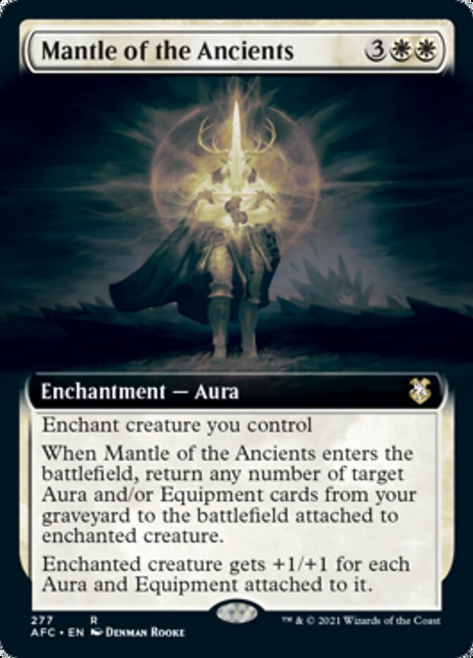 Mantle of the Ancients (Extended) [Dungeons & Dragons: Adventures in the Forgotten Realms Commander] (AFC 277)