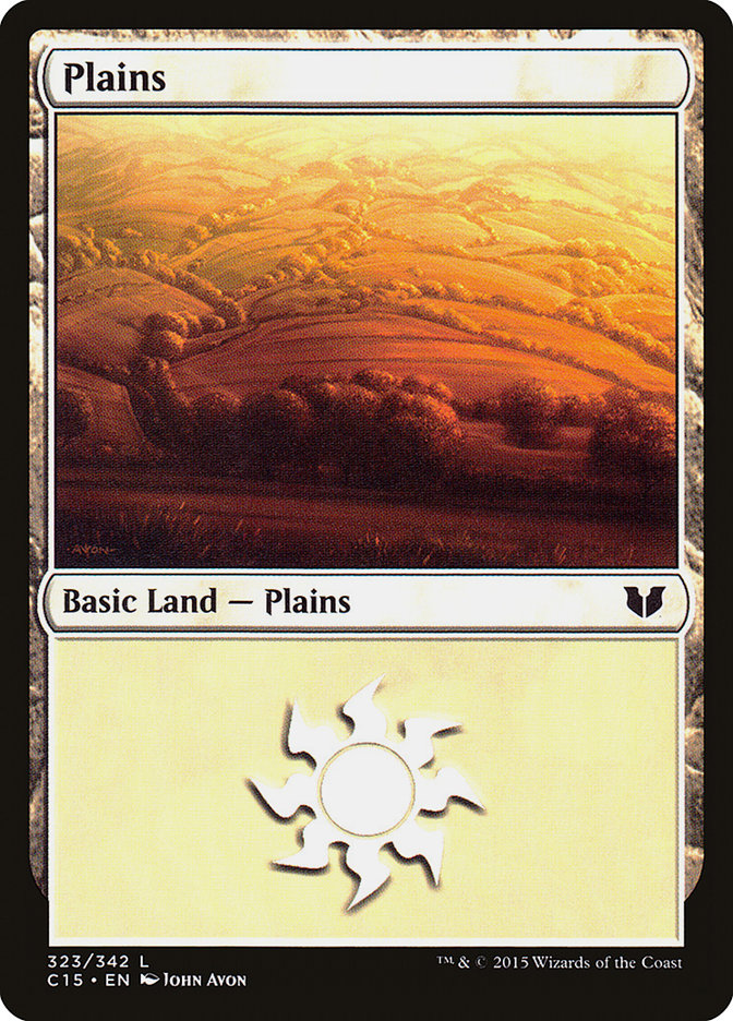 Plains (#323) [Commander 2015] (C15 323)