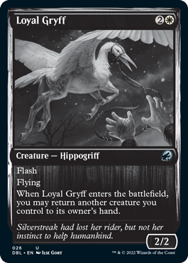 Loyal Gryff [Innistrad: Double Feature] (DBL 26)
