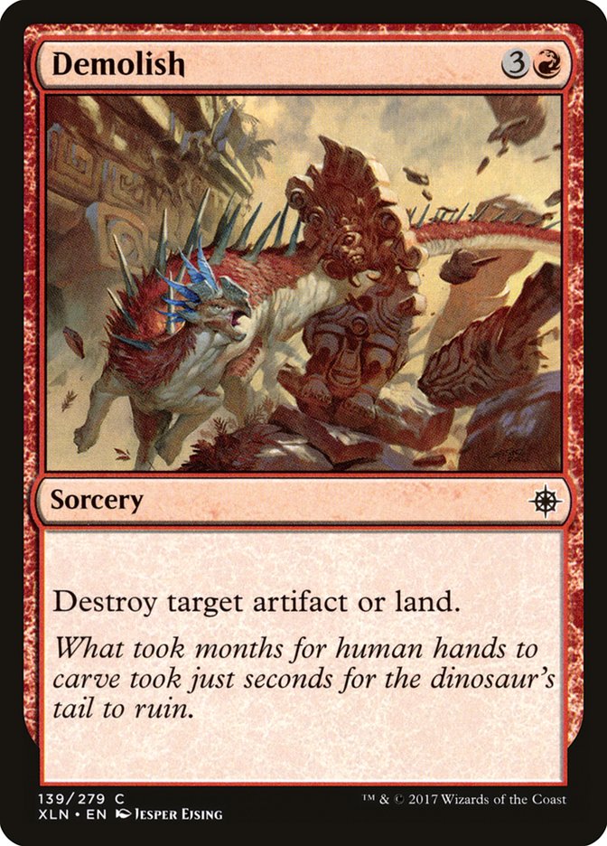 Demolish [Ixalan] (XLN 139)