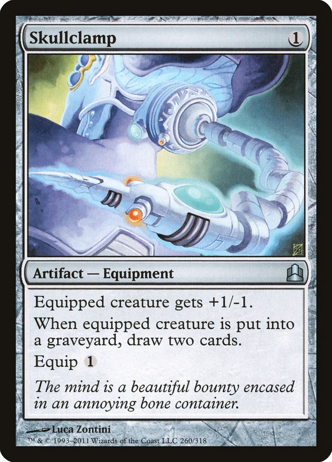 Skullclamp [Commander 2011] (CMD 260)