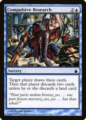 Compulsive Research [Ravnica: City of Guilds] (RAV 40)
