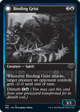 Binding Geist // Spectral Binding [Innistrad: Double Feature] (DBL 315)
