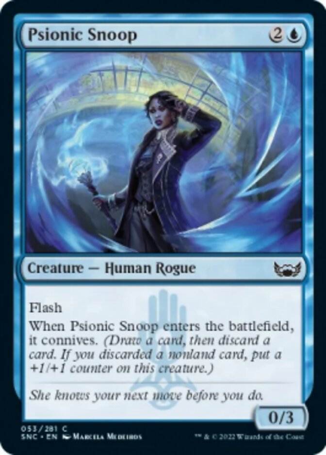 Psionic Snoop [Streets of New Capenna] (SNC 53)