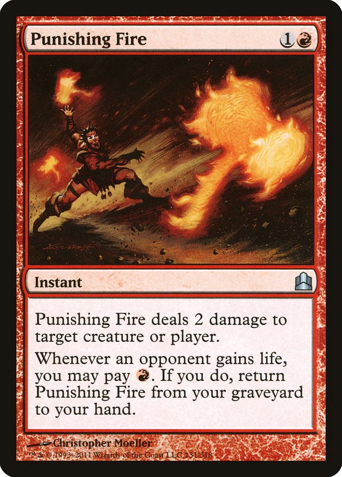 Punishing Fire [Commander 2011] (CMD 131)