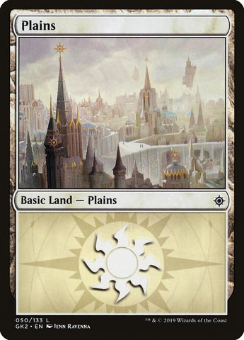 Plains (#50) [Ravnica Allegiance: Guild Kits] (GK2 50)
