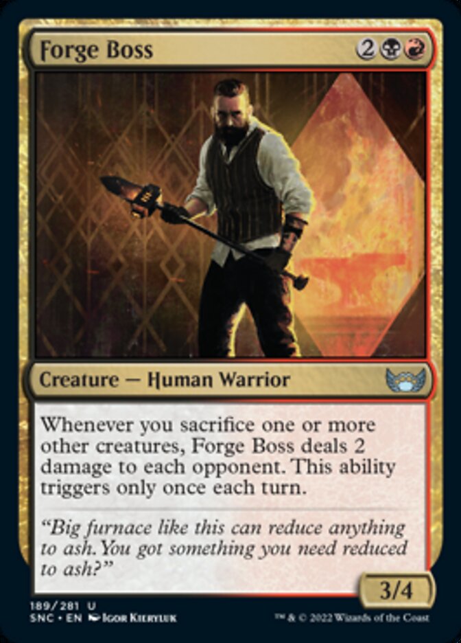 Forge Boss [Streets of New Capenna] (SNC 189)