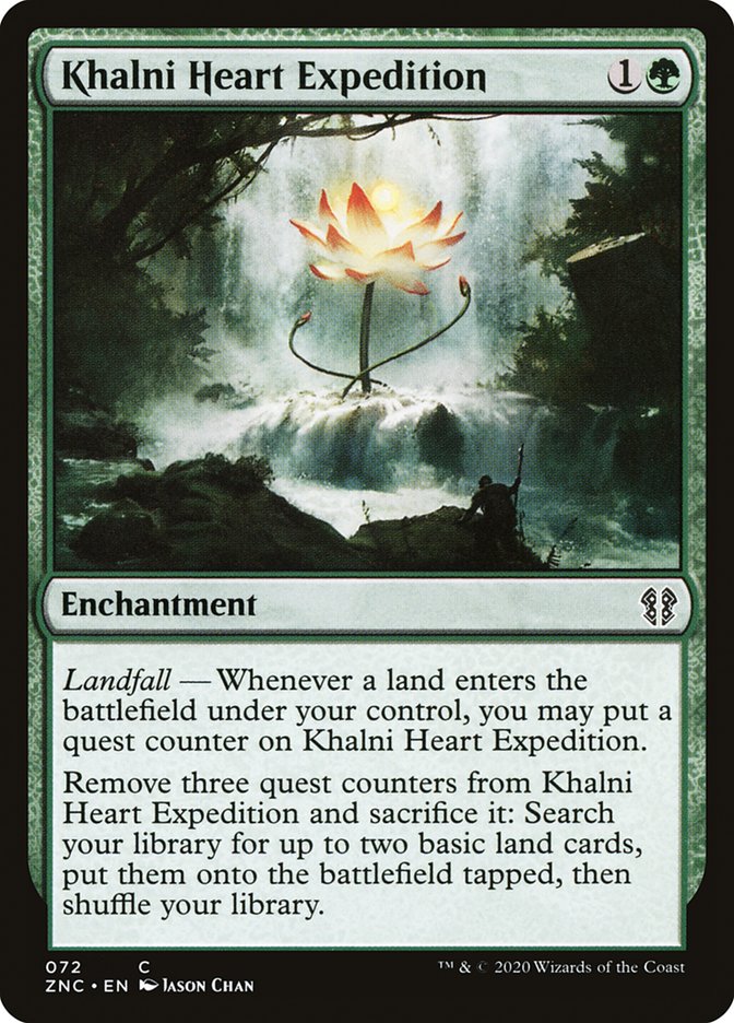 Khalni Heart Expedition [Zendikar Rising Commander] (ZNC 72)