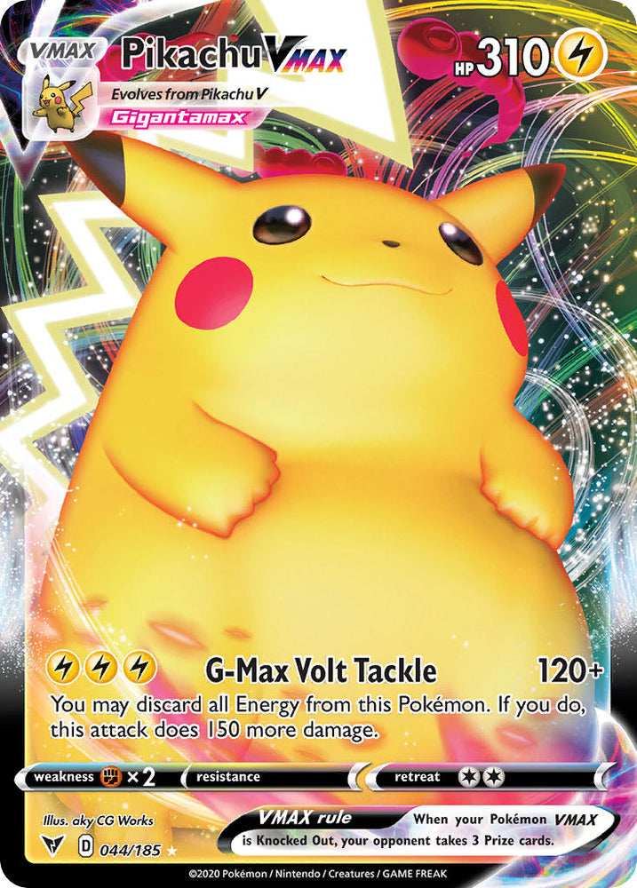 Pikachu VMAX (44) [Sword & Shield: Vivid Voltage]