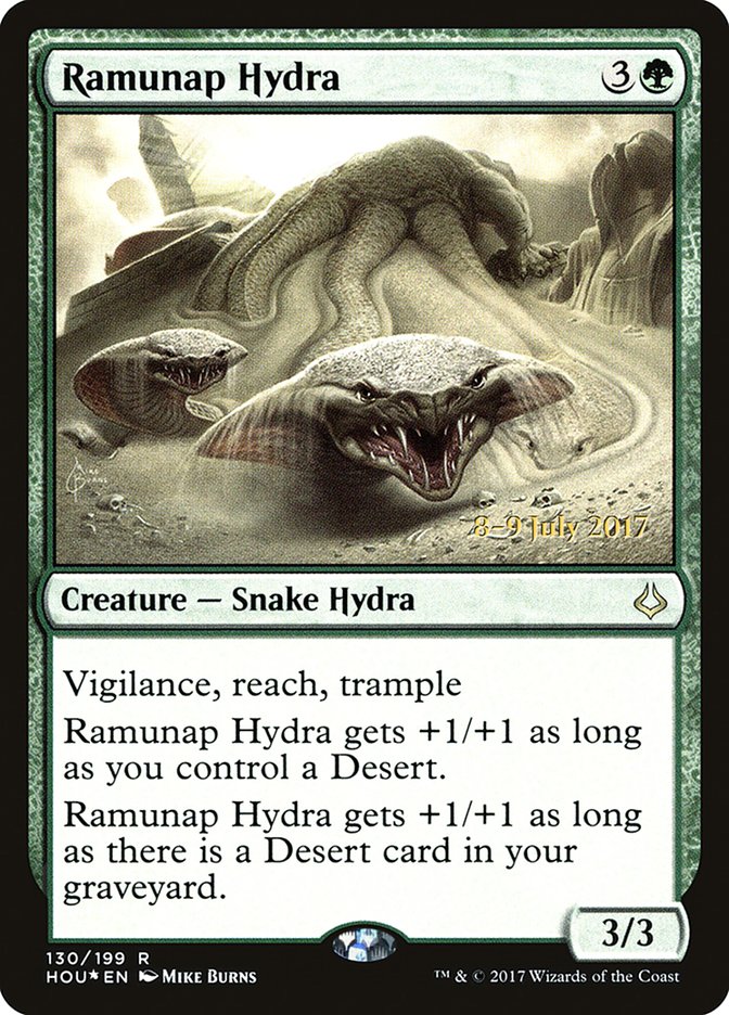 Ramunap Hydra  (Prerelease) [Hour of Devastation Prerelease Promos] (PHOU 130S)