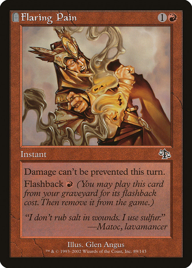Flaring Pain [Judgment] (JUD 89)