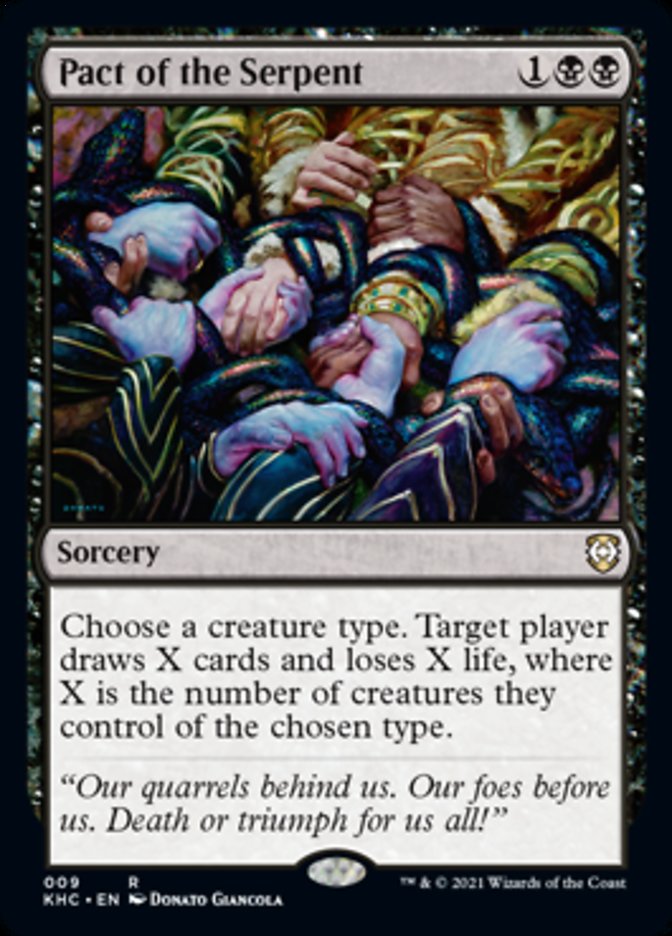 Pact of the Serpent [Kaldheim Commander] (KHC 9)