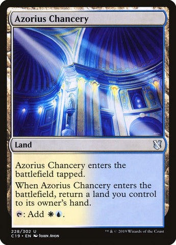 Azorius Chancery [Commander 2019] (C19 228)