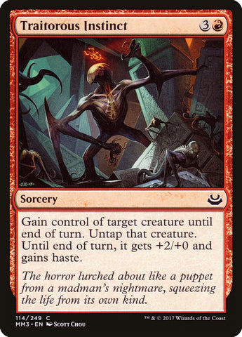 Traitorous Instinct [Modern Masters 2017] (MM3 114)