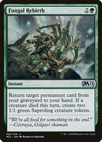 Fungal Rebirth [Core Set 2021] (M21 182)