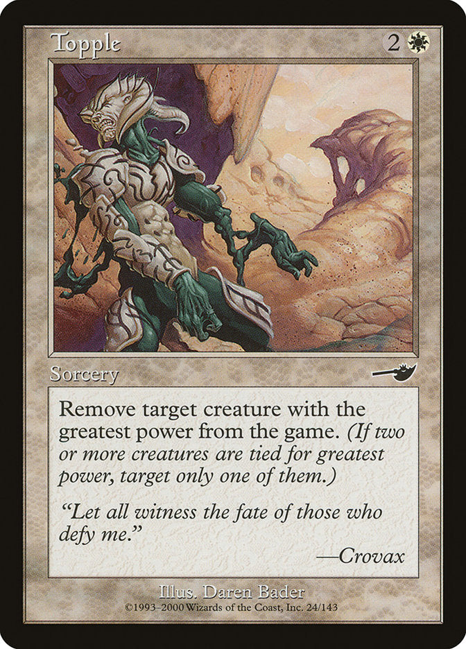 Topple [Nemesis] (NEM 24)