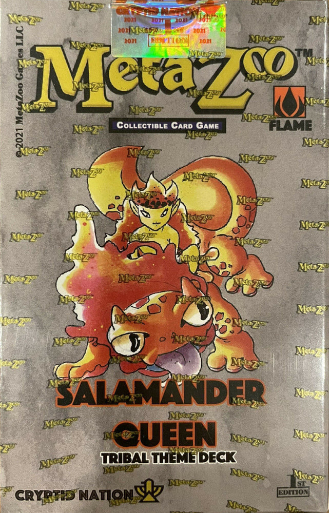 Cryptid Nation - Tribal Theme Deck (Salamander Queen) (1st Edition)