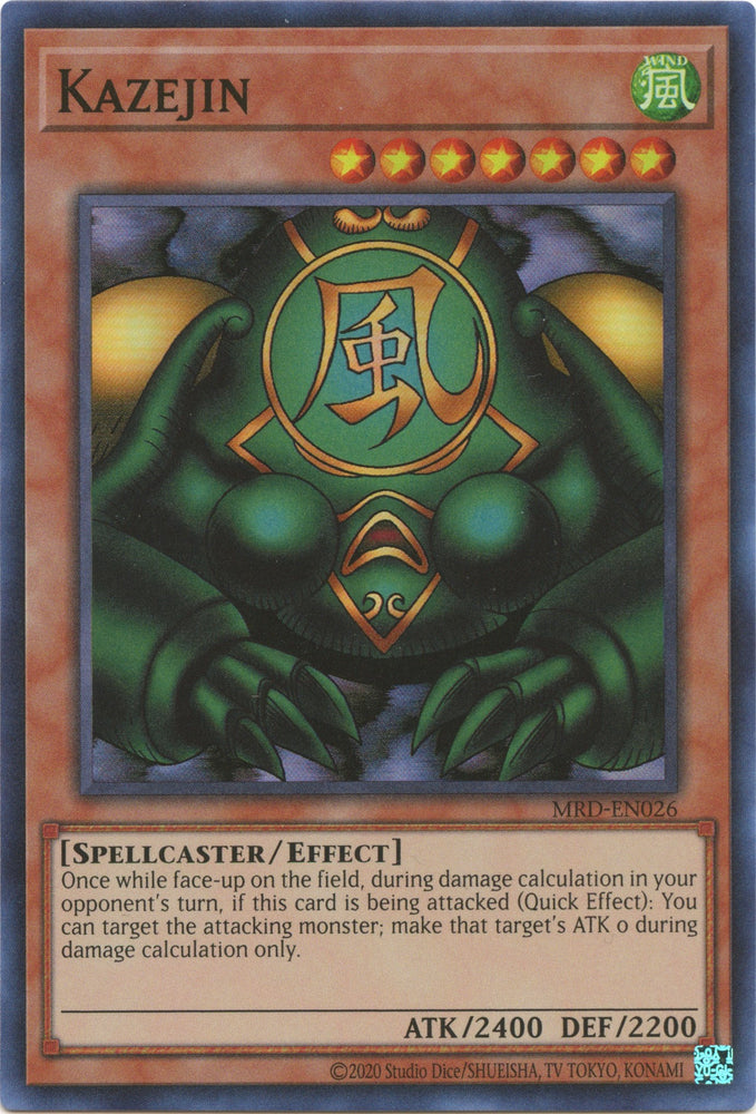 Kazejin [MRD-EN026] Super Rare