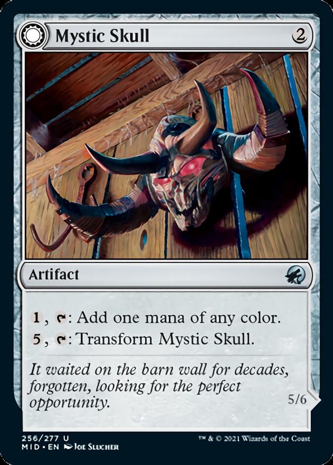 Mystic Skull // Mystic Monstrosity [Innistrad: Midnight Hunt] (MID 256)