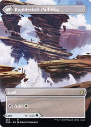 Branchloft Pathway // Boulderloft Pathway (Borderless) [Zendikar Rising] (ZNR 284)