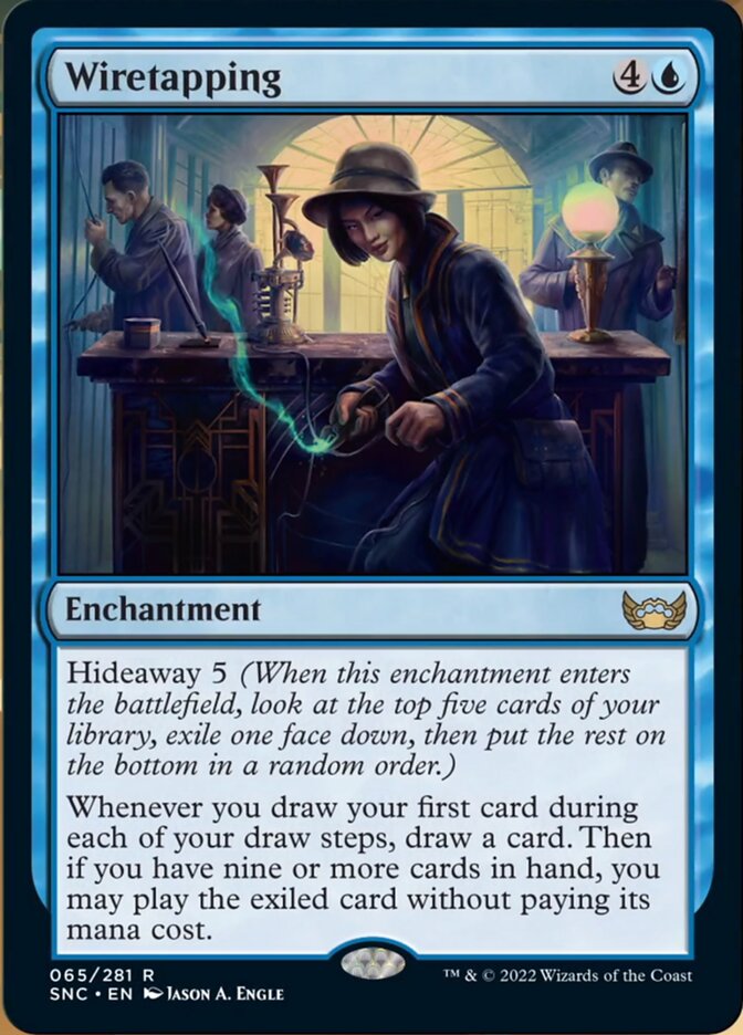 Wiretapping [Streets of New Capenna] (SNC 65)