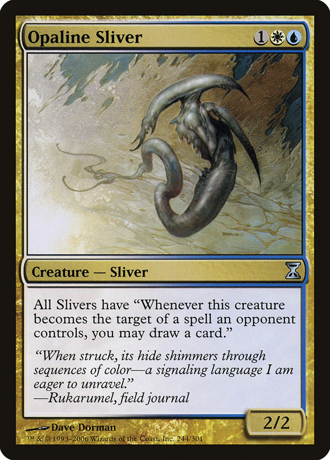 Opaline Sliver [Time Spiral] (TSP 244)