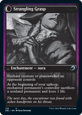 Vengeful Strangler // Strangling Grasp [Innistrad: Double Feature] (DBL 126)