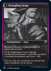 Vengeful Strangler // Strangling Grasp [Innistrad: Double Feature] (DBL 126)
