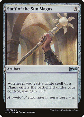 Staff of the Sun Magus [Magic 2015] (M15 235)