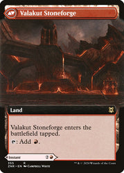 Valakut Awakening // Valakut Stoneforge (Borderless) [Zendikar Rising] (ZNR 355)