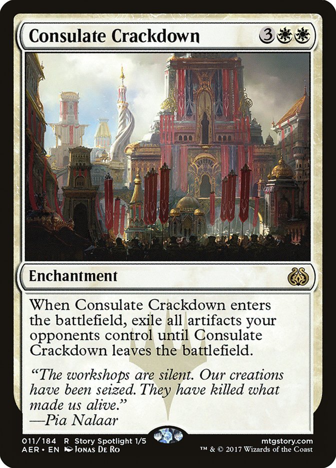 Consulate Crackdown [Aether Revolt] (AER 11)