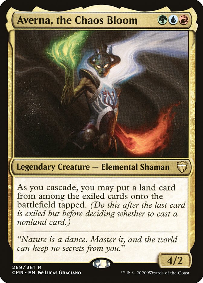 Averna, the Chaos Bloom [Commander Legends] (CMR 269)