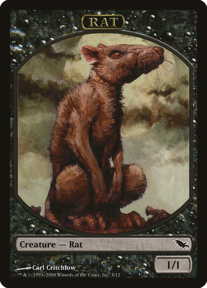 Rat [Shadowmoor Tokens] (TSHM 3)