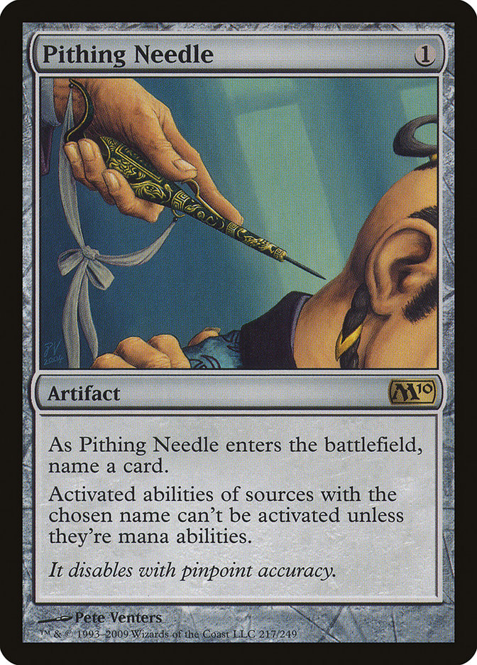 Pithing Needle [Magic 2010] (M10 217)