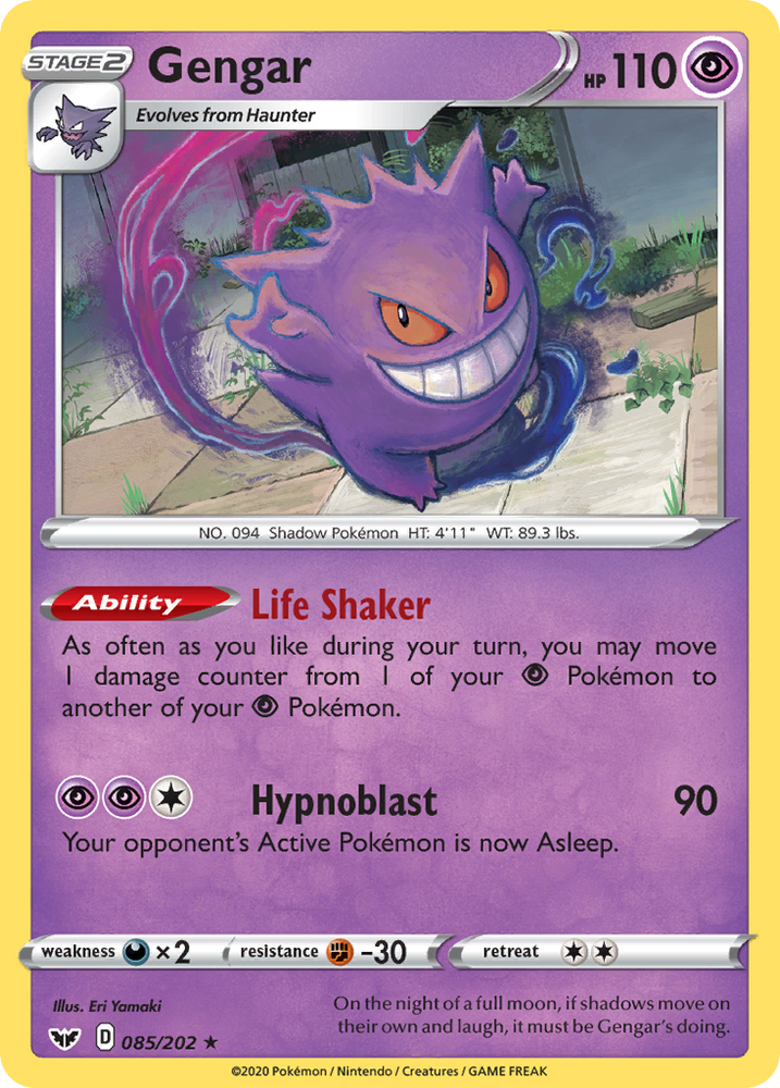 Gengar (85/202) [Sword & Shield: Base Set]