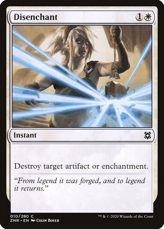 Disenchant [Zendikar Rising] (ZNR 10)