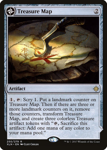 Treasure Map // Treasure Cove [Ixalan] (XLN 250)